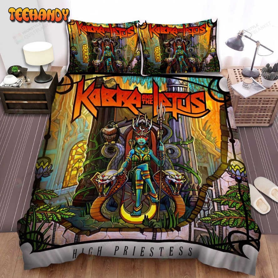 Kobra And The Lotus Band Album High Priestess Spread Comforter Bedding Sets