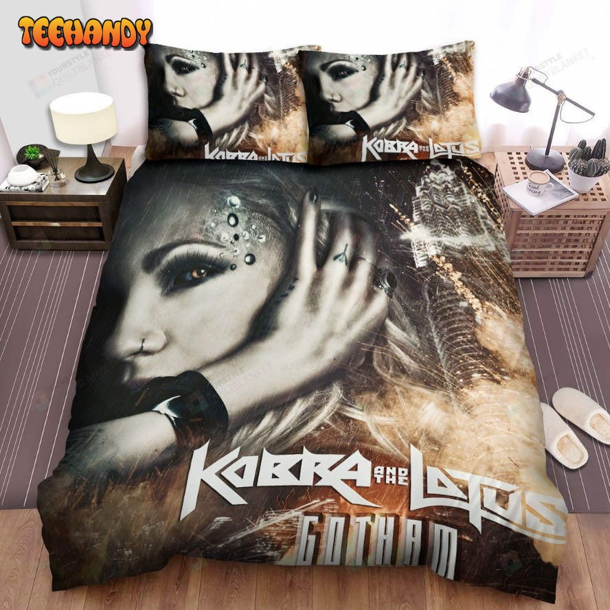 Kobra And The Lotus Band Gotham Spread Comforter Duvet Cover Bedding Sets