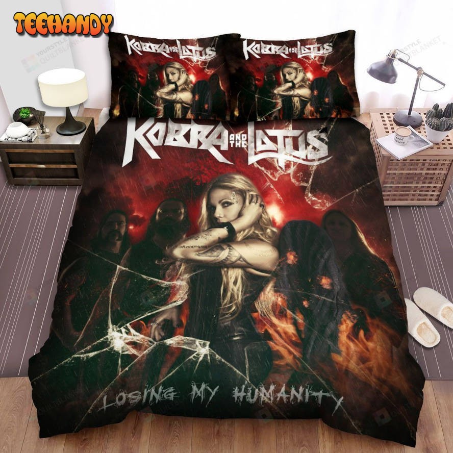 Kobra And The Lotus Band Losing My Humanity Spread Comforter Bedding Sets