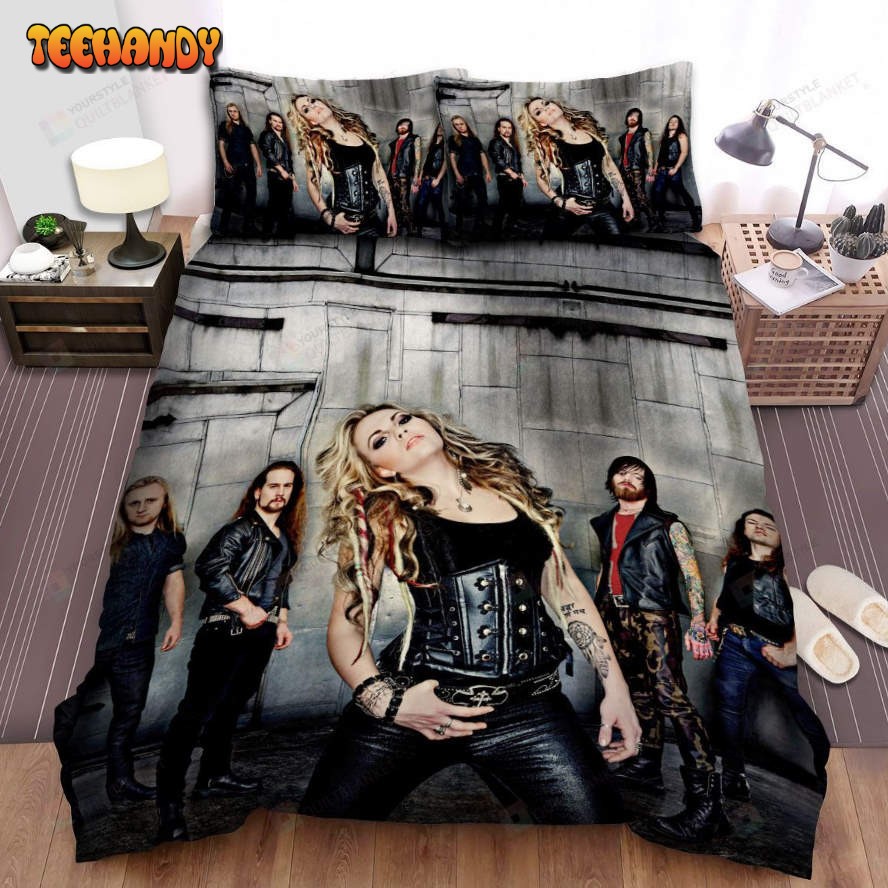 Kobra And The Lotus Band Wall Background Spread Comforter Bedding Sets