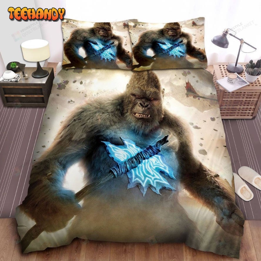 Kong With The Battle Axe Bed Sheets Duvet Cover Bedding Sets