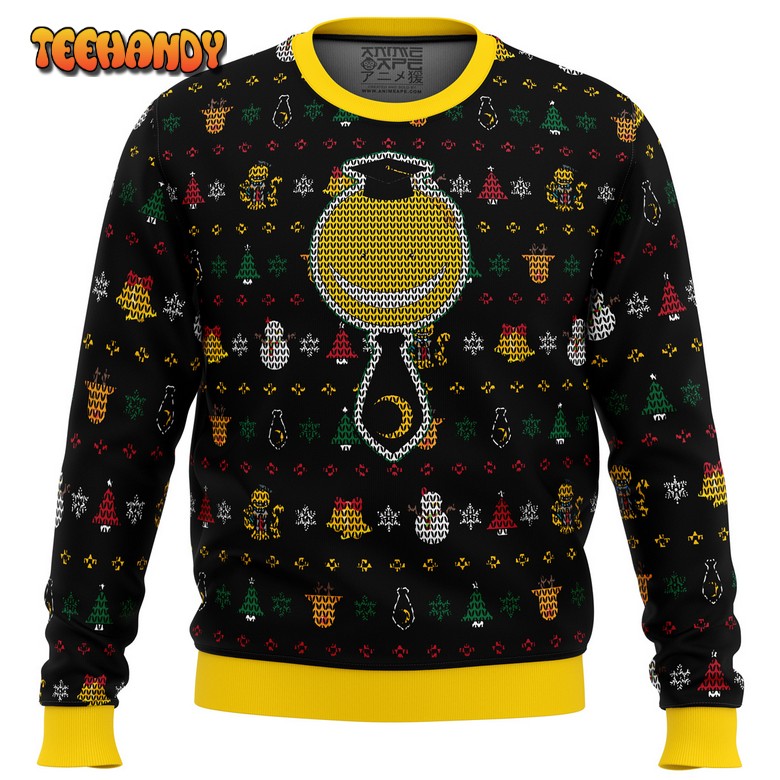 Koro Sensei Assassination Classroom Ugly Christmas Sweater