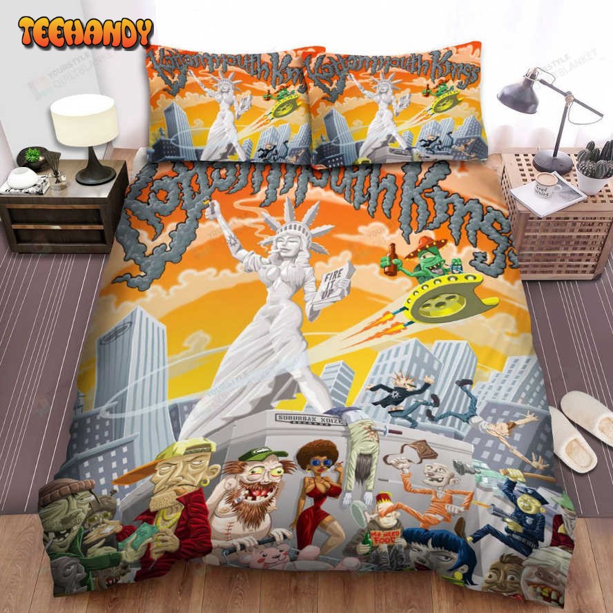 Kottonmouth Kings Band Album Fire It Up Spread Comforter Bedding Sets