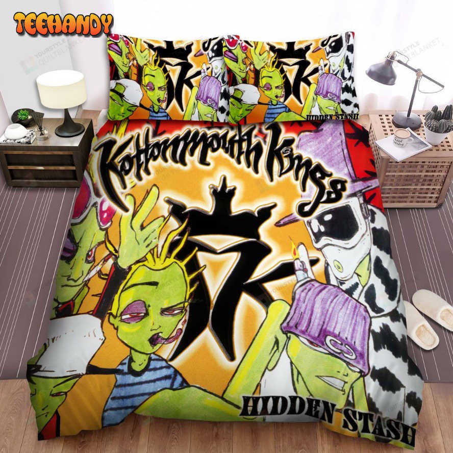 Kottonmouth Kings Band Hidden Stash Spread Comforter Duvet Cover Bedding Sets