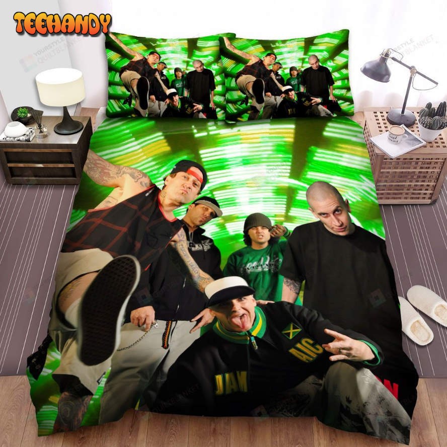 Kottonmouth Kings Band Posing Spread Comforter Duvet Cover Bedding Sets