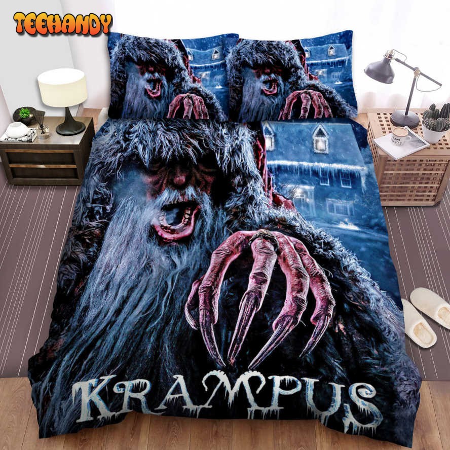 Krampus (I) Movie Poster 2 Bed Sheets Spread Comforter Duvet Cover Bedding Sets