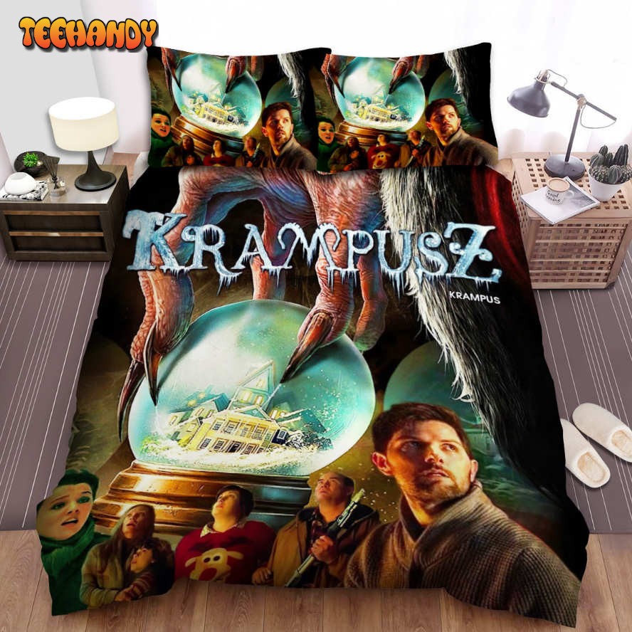 Krampus (I) Movie Poster 3 Bed Sheets Spread Comforter Duvet Cover Bedding Sets