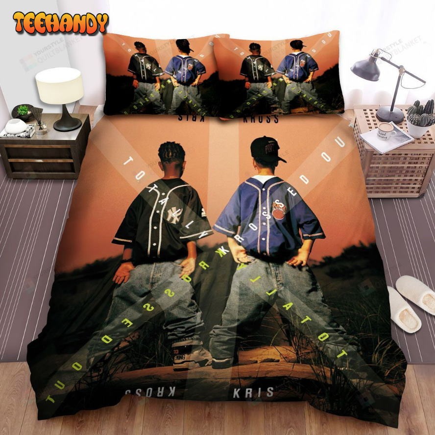 Kris Kross Band Album Totally Krossed Out Comforter Duvet Cover Bedding Sets