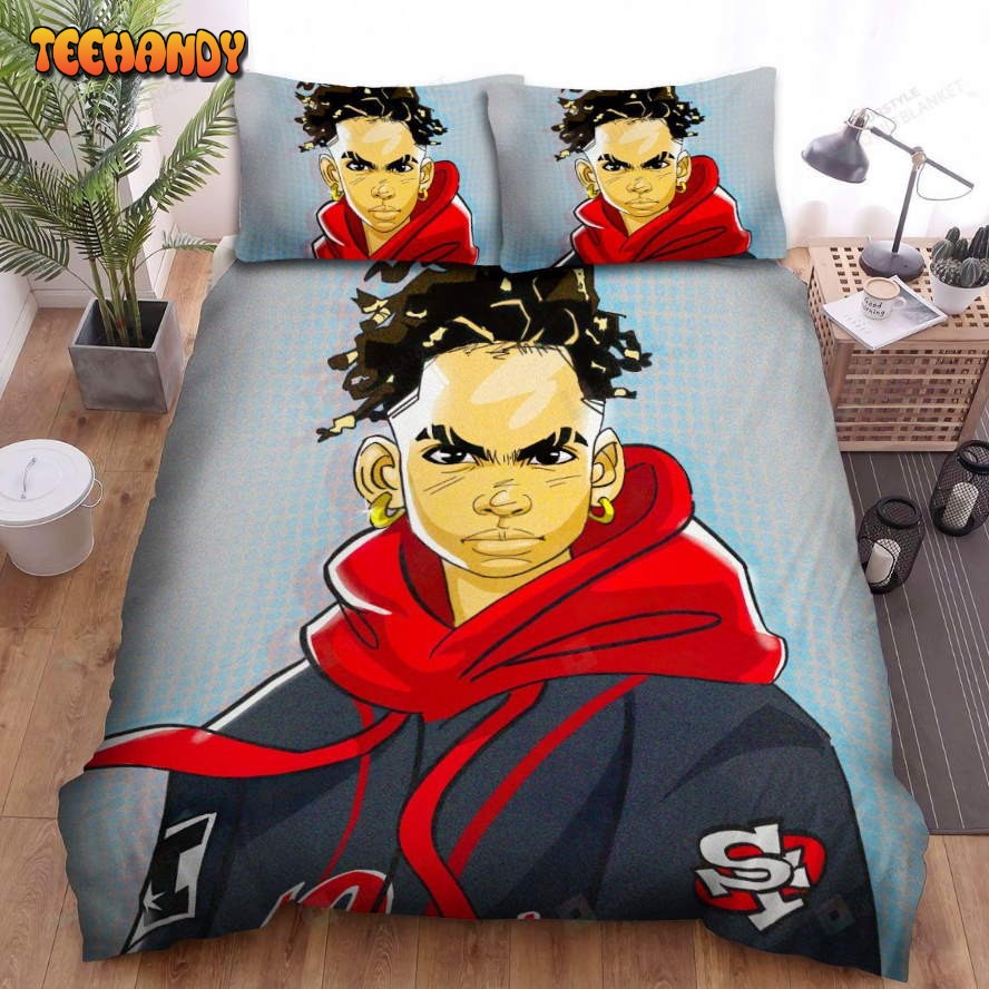 Kris Kross Band Painting Art Spread Comforter Duvet Cover Bedding Sets