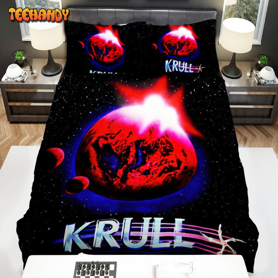 Krull (1983) Movie A Red World Bed Sheets Duvet Cover Bedding Sets