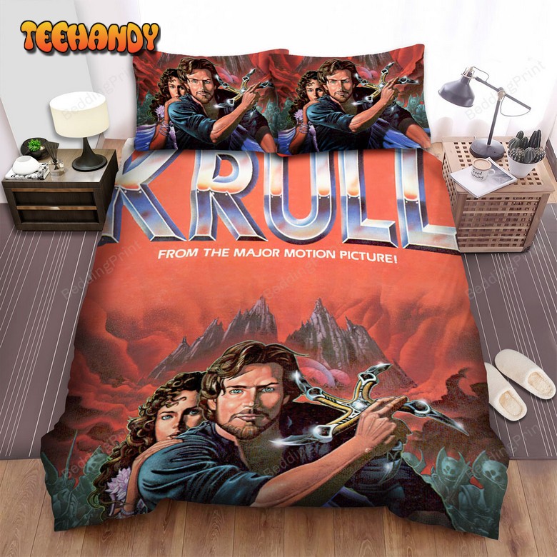 Krull (1983) Movie Video Game Bed Sheets Duvet Cover Bedding Sets