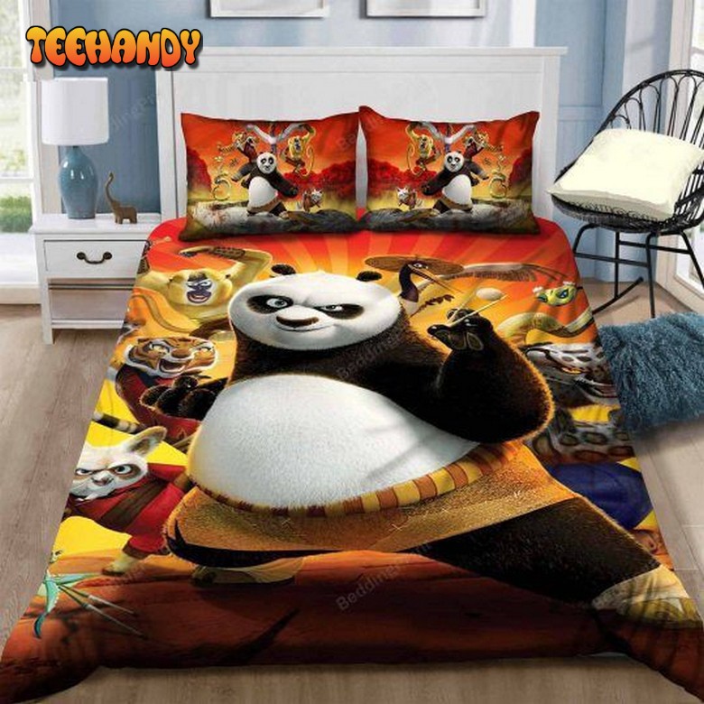 Kung Fu Panda Bedding Set Sleepy Halloween And Christmas Sale