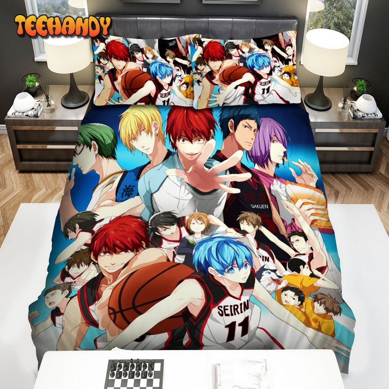 Kuroko’s Basketball Characters Art Comforter Duvet Cover Bedding Sets