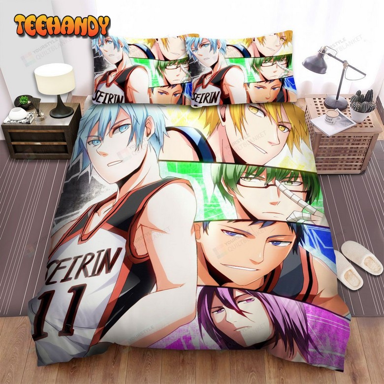 Kuroko’s Basketball Characters Colourful Art Comforter Bedding Sets