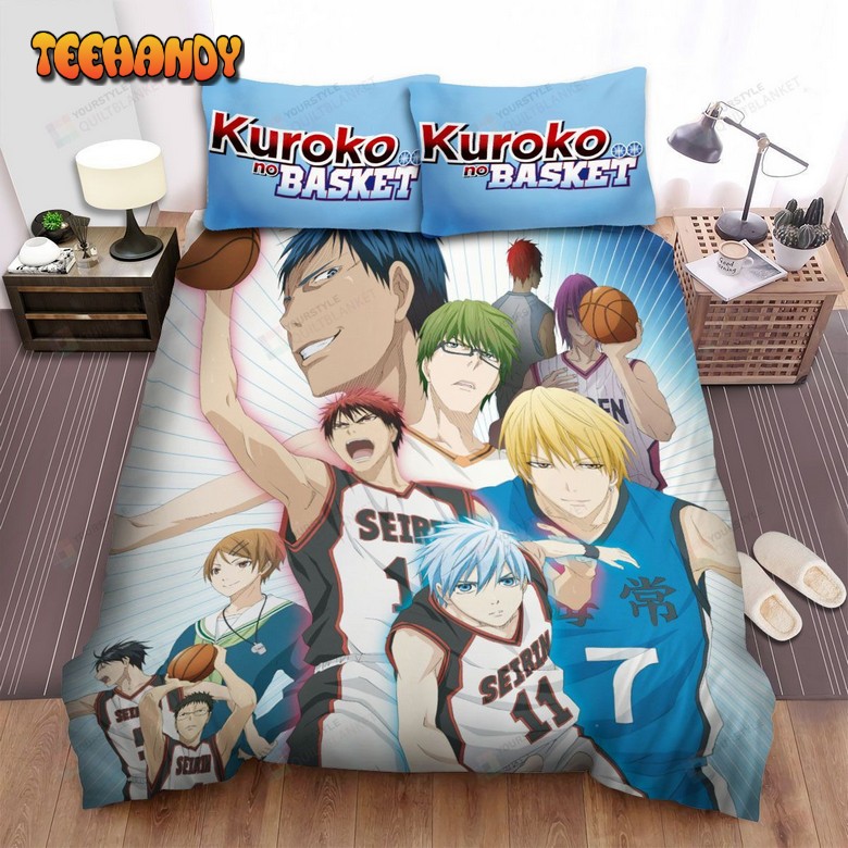 Kuroko’s Basketball Characters Spread Comforter Duvet Cover Bedding Sets