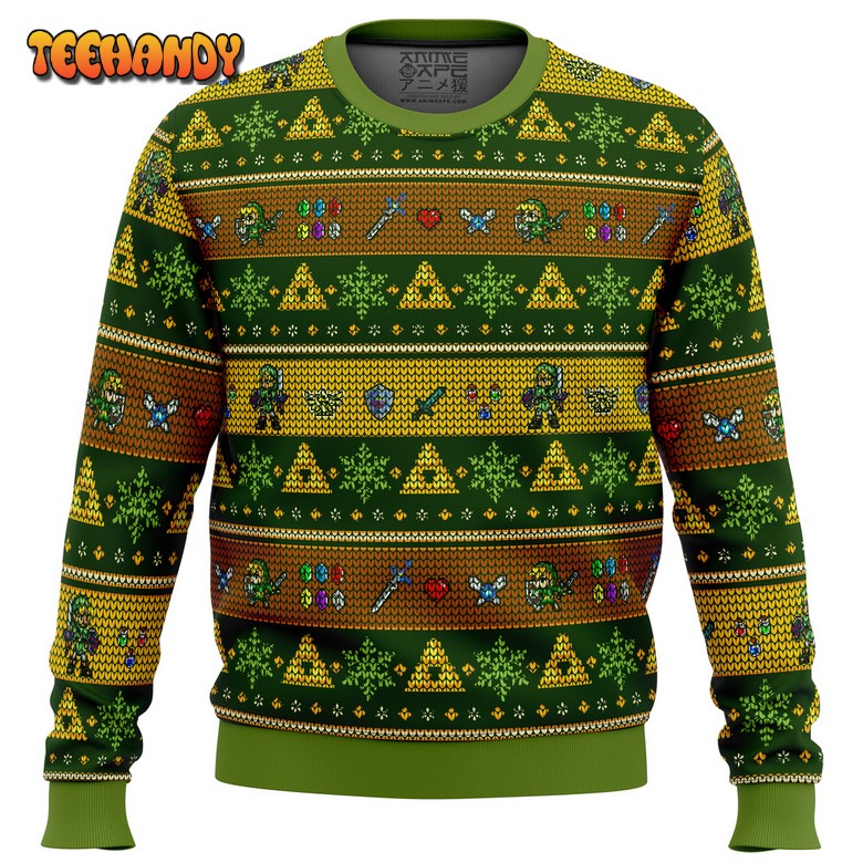 Link Adventure Legend of Zelda Ugly Christmas Sweater