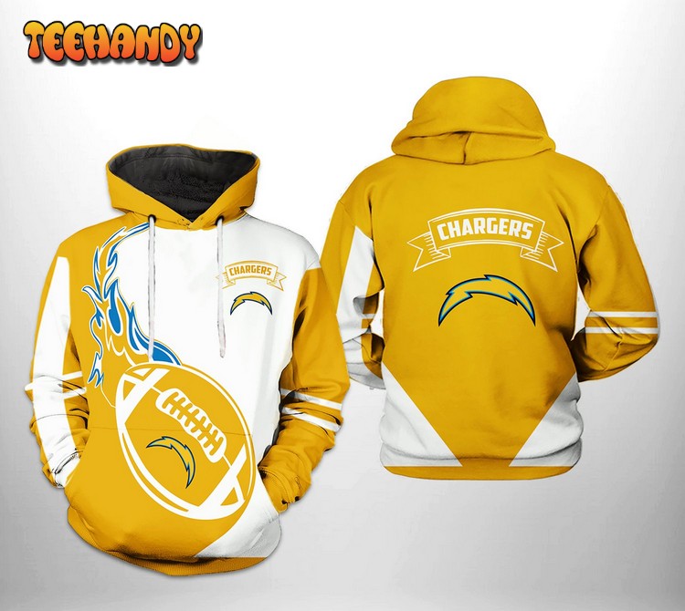 Los Angeles Chargers NFL Classic 3D Printed Hoodie