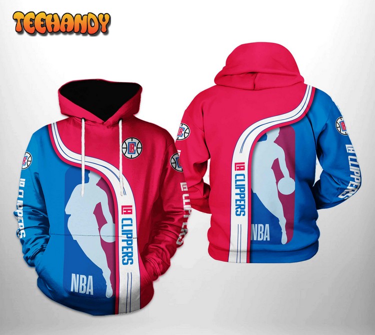 Los Angeles Clippers NBA Team 3D Printed Hoodie Zipper Hoodie