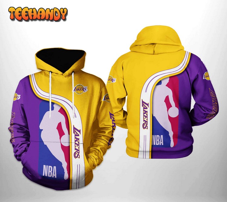 Los Angeles Lakers NBA Team 3D Printed Hoodie