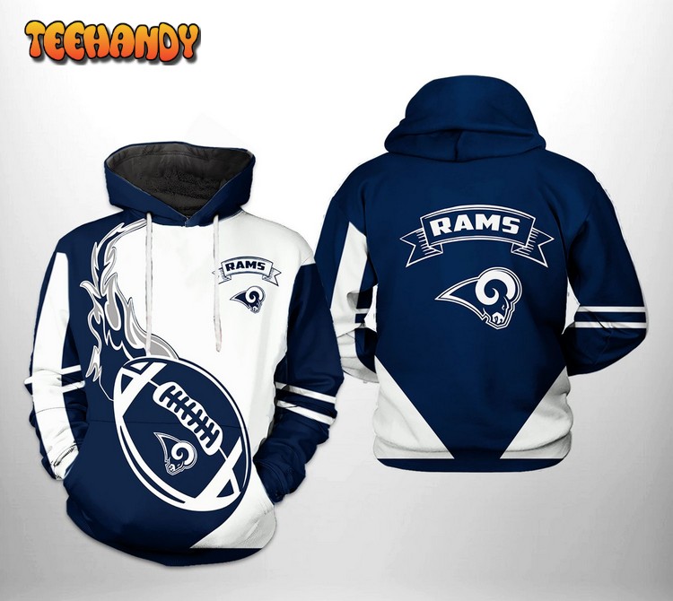 Los Angeles Rams NFL Classic 3D Printed Hoodie Zipper Hoodie