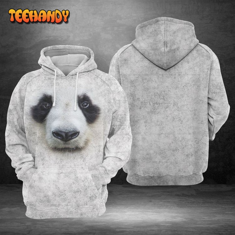 Lovely Great Panda 3D Printed Hoodie Zipper Hoodie