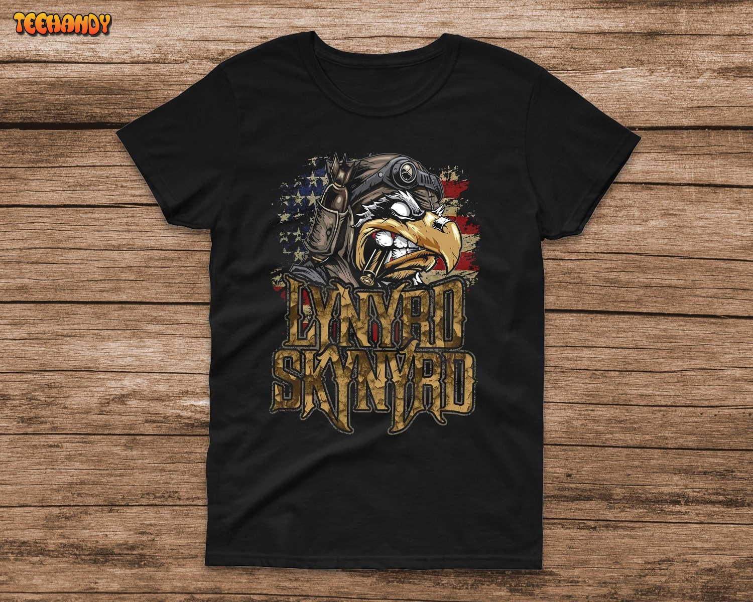 Lynyrd Skynyrd tshirt, Heavy Metal, Rock band Concert 1970s T Shirt