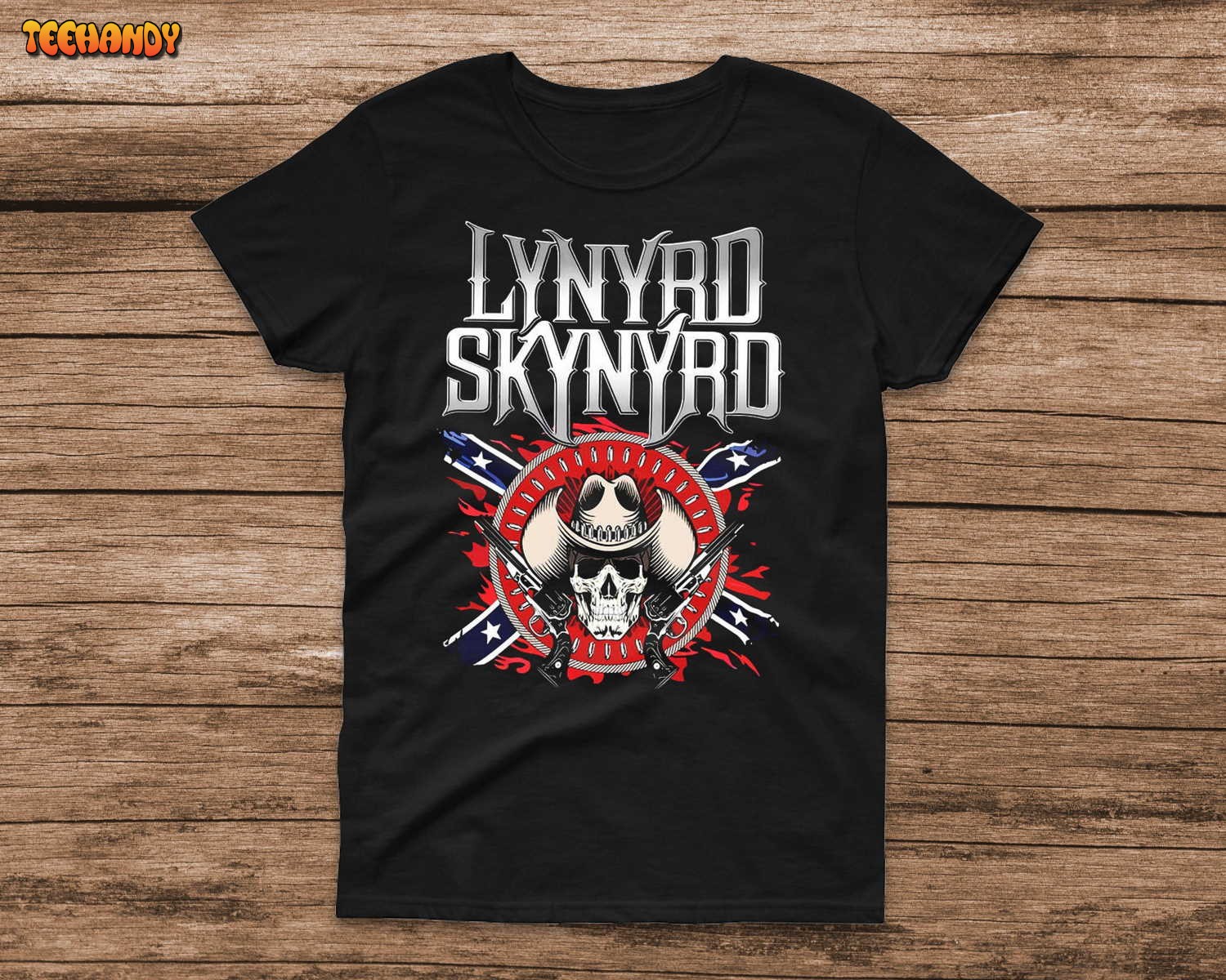 Lynyrd Skynyrd tshirt, Heavy Metal, Rock band, Freebird, Concert T Shirt