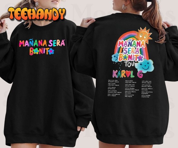 Mañana Sera Bonito Karol G Tour 2023 T-Shirt, 2023 Karol G Tour T-Shirt