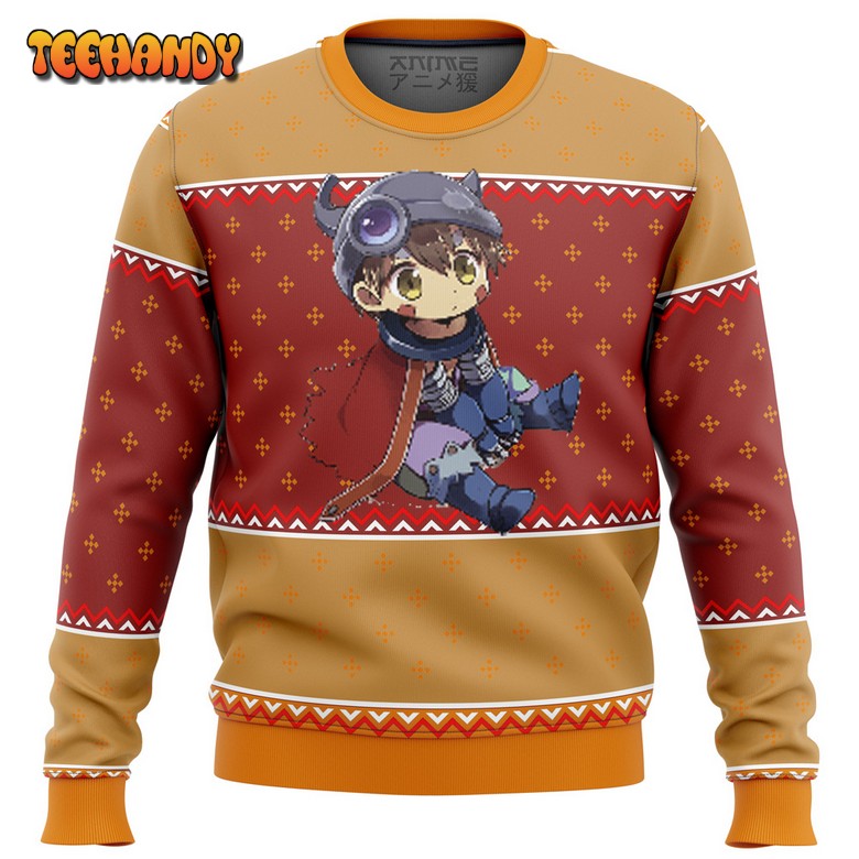 Made in Abyss Reg Ugly Christmas Sweater