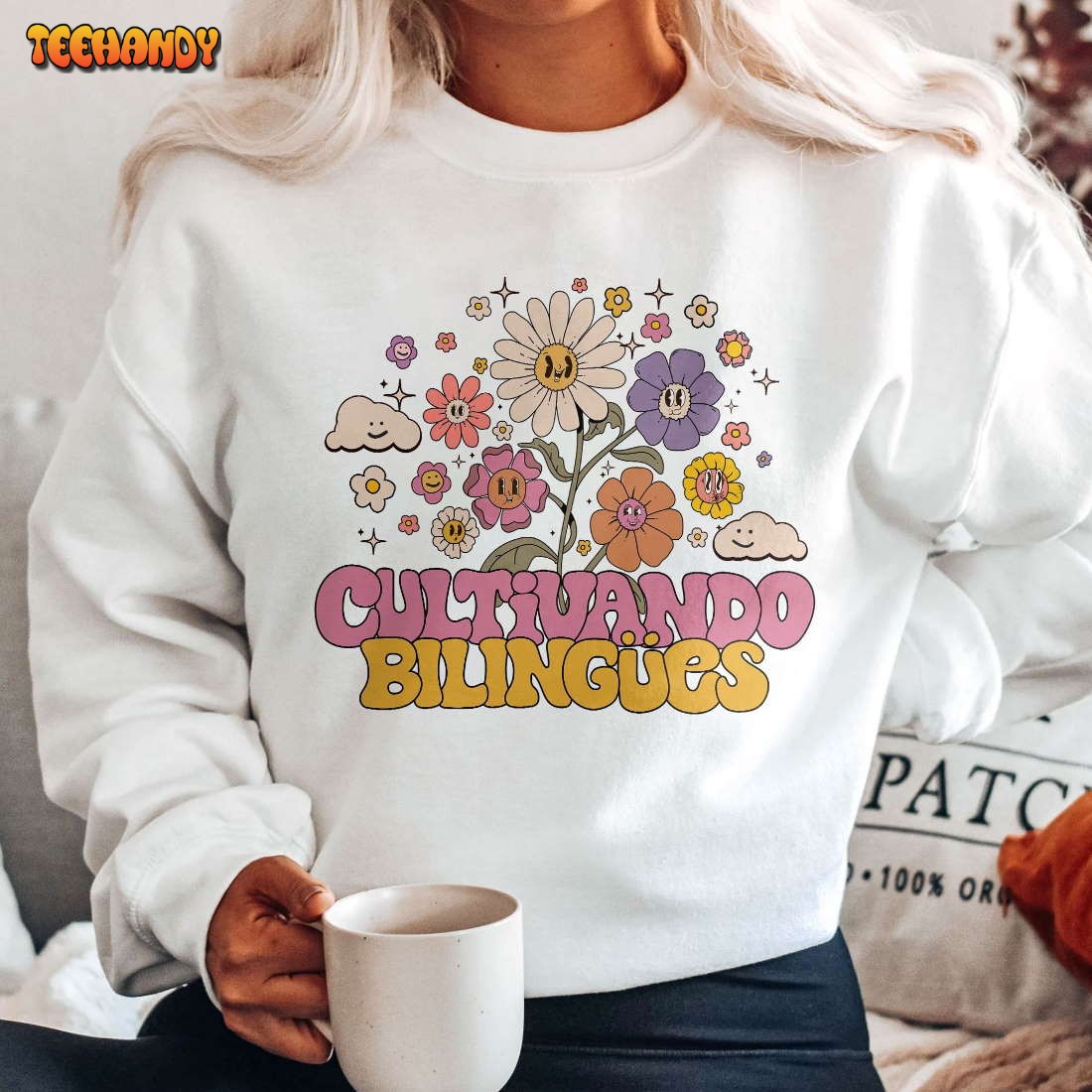 Maestra Sweatshirt, Cultivando Bilingues Shirt, Spanish Teacher Shirt