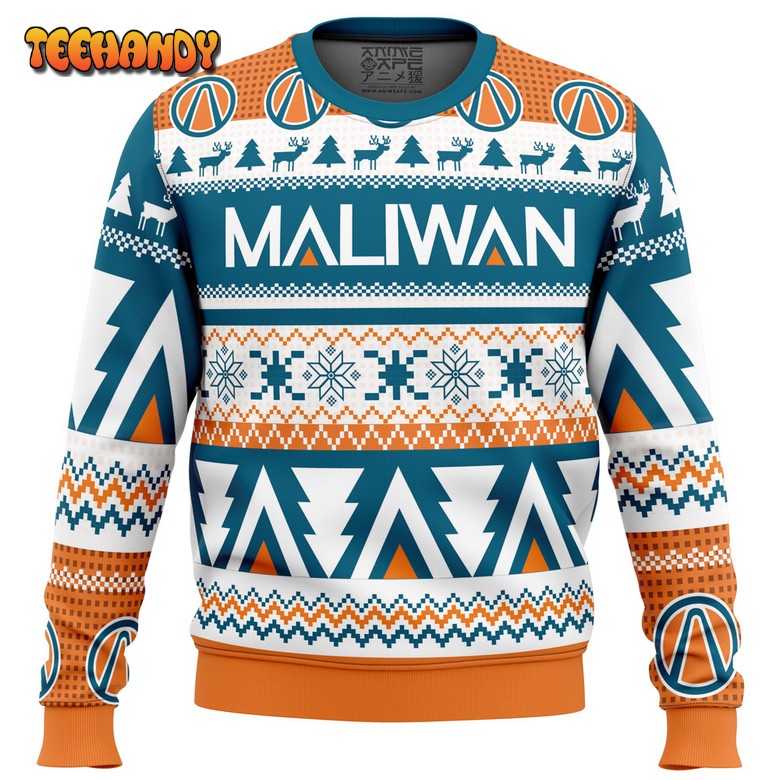 Maliwan Christmas Borderlands Ugly Christmas Sweater