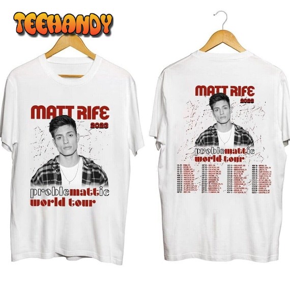 Matt Rife 2023 World Tour Shirt, Matt Rife Fan Shirt