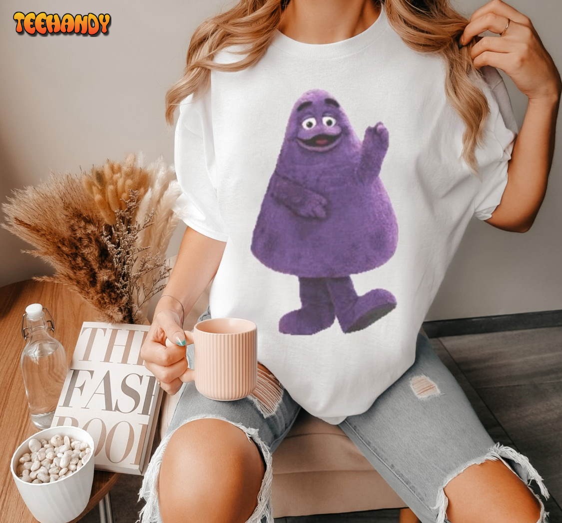 Mcdonald’s tshirt, Grimace, Grimace’s Birthday, Graphic T Shirt