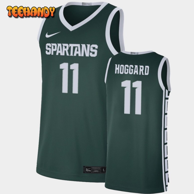 Men’s Michigan State Spartans A.J. Hoggard Green Alumni Limited Jersey