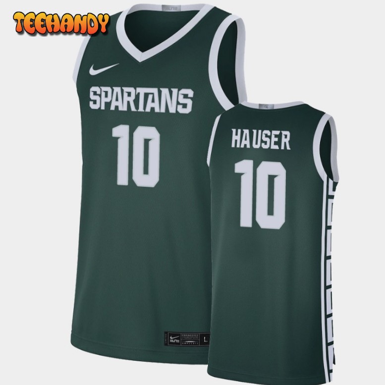 Men’s Michigan State Spartans Joey Hauser Green Alumni Limited Jersey