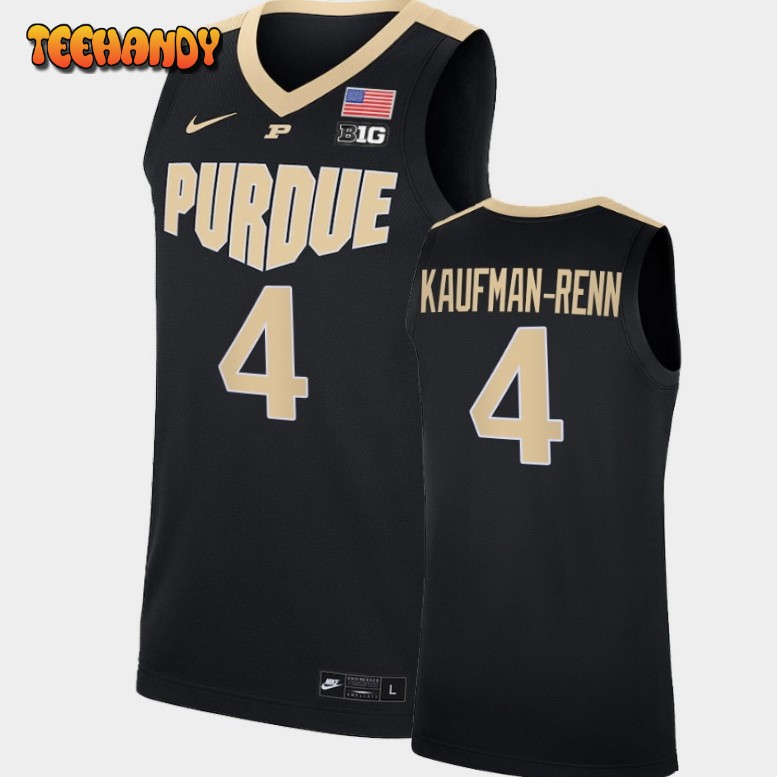 Men’s Purdue Boilermakers Trey Kaufman-Renn Black College Replica Jersey