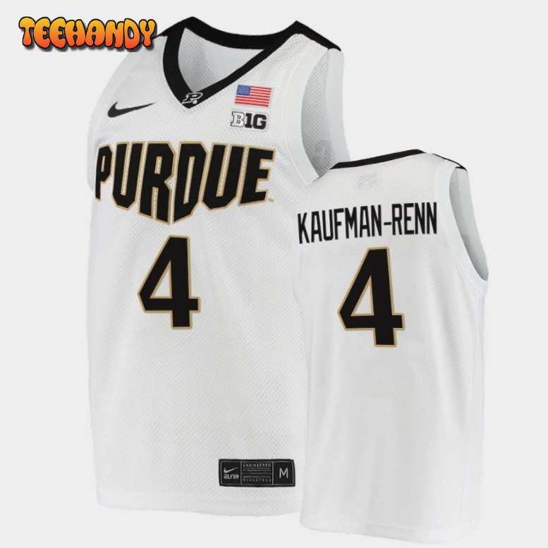 Men’s Purdue Boilermakers Trey Kaufman-Renn White College Replica Jersey