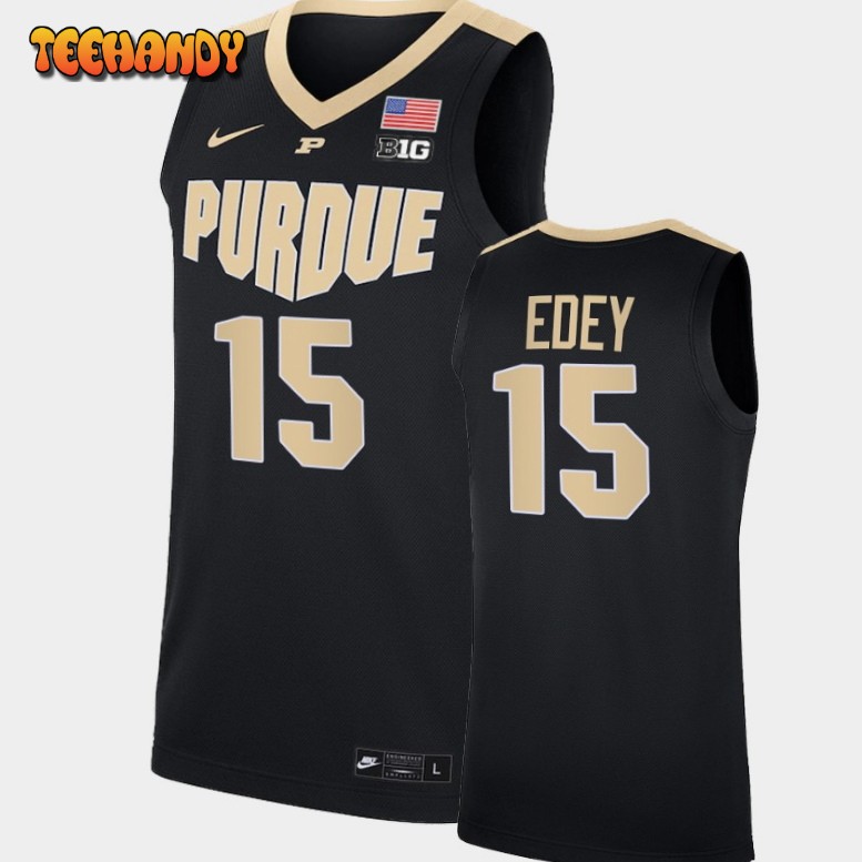 Men’s Purdue Boilermakers Zach Edey Black College Basketball Jersey