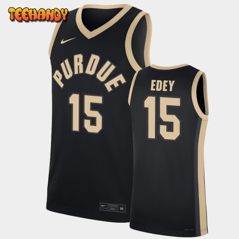 Men’s Purdue Boilermakers Zach Edey Black Replica Jersey