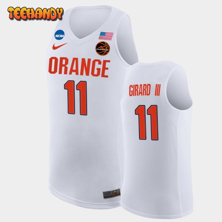 Men’s Syracuse Orange Joseph Girard III White Replica College Jersey