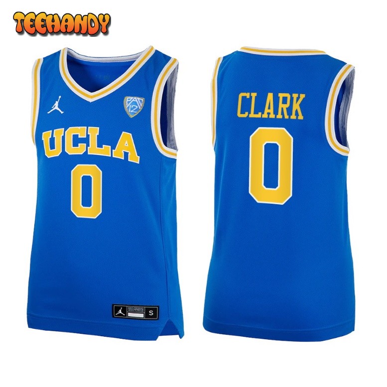 Men’s UCLA Bruins Jaylen Clark College Basketball Blue Jersey