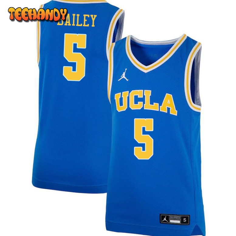 Men’s UCLA Bruins Jordan Brand Amari Bailey College Basketball Blue Jersey