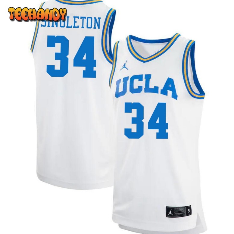 Men’s UCLA Bruins Jordan Brand David Singleton College White Jersey