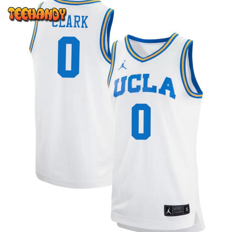 Men’s UCLA Bruins Jordan Brand Jaylen Clark College White Jersey