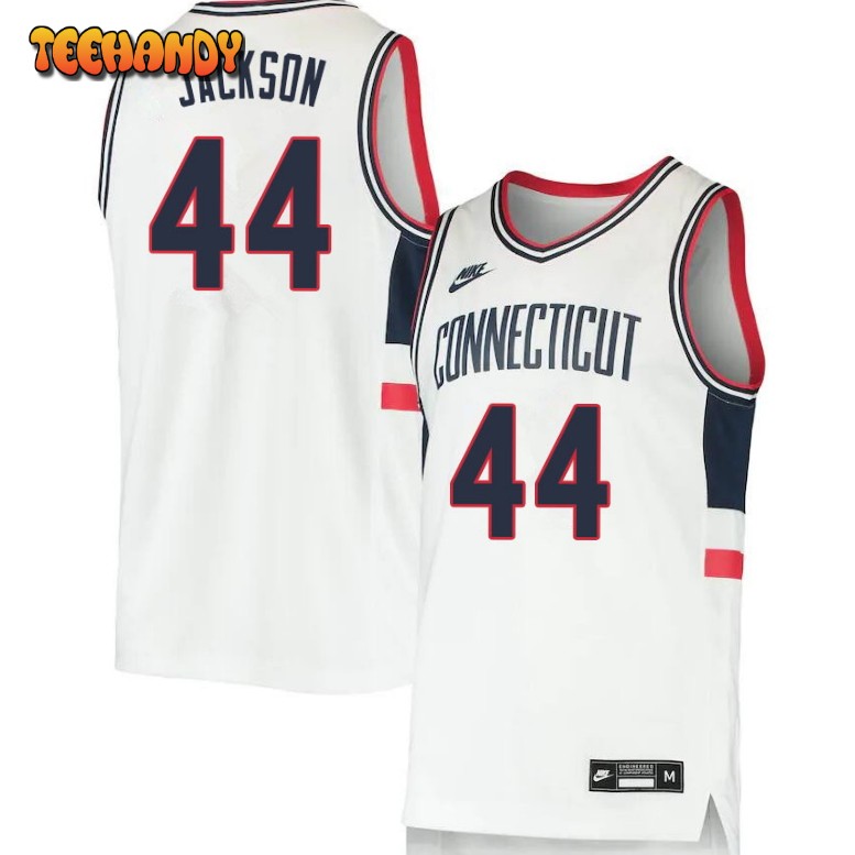 Men’s Uconn Huskies Andre Jackson College Basketball Throwback Jersey