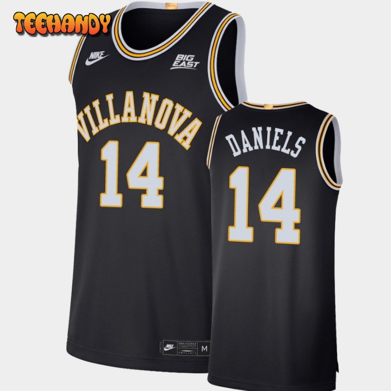 Men’s Villanova Wildcats Caleb Daniels Navy Madness Retro Limited Jersey