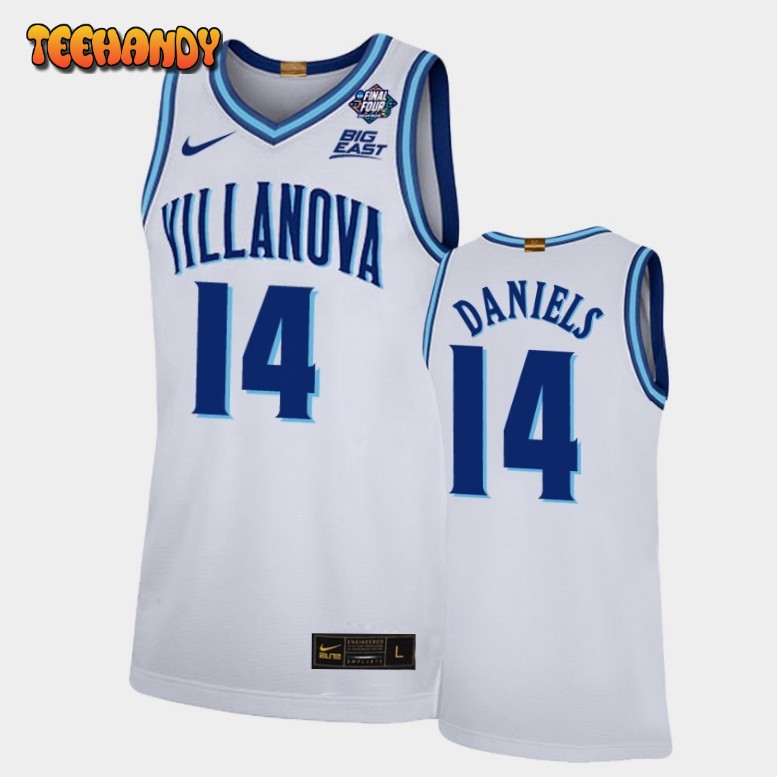 Men’s Villanova Wildcats Caleb Daniels White Madness Limited Jersey