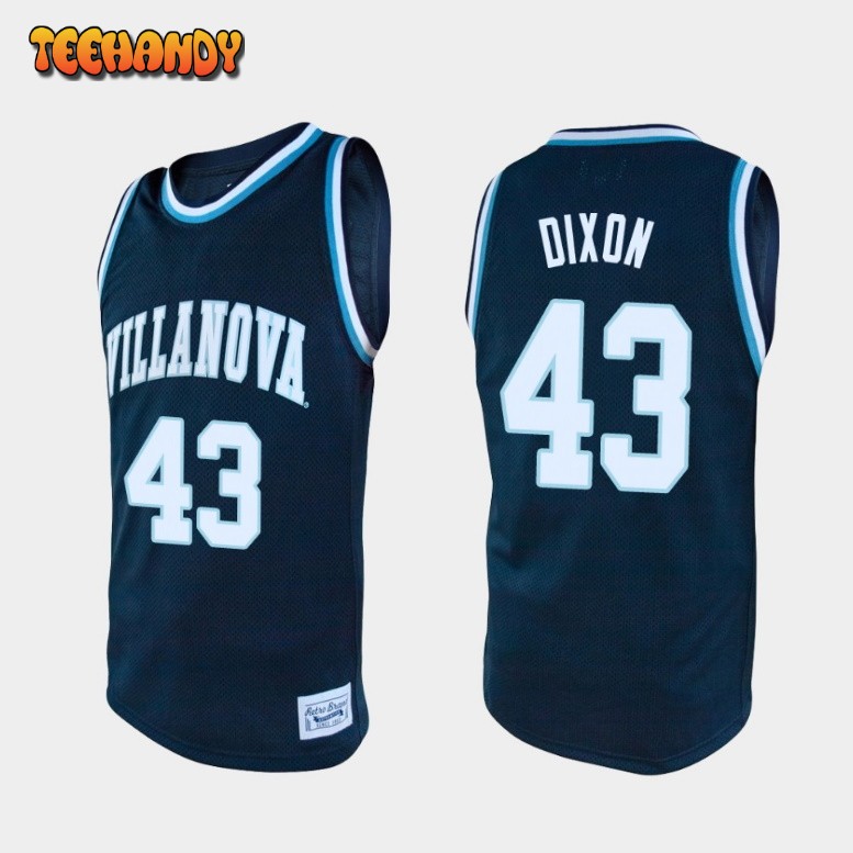 Men’s Villanova Wildcats Eric Dixon Navy Alumni College Baketball Jersey