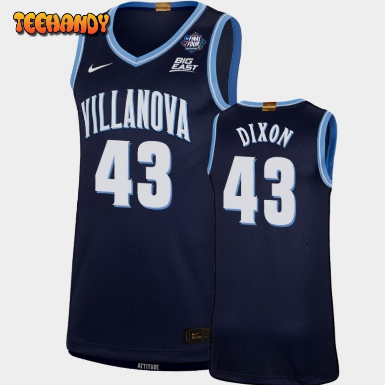 Men’s Villanova Wildcats Eric Dixon Navy Madness Limited Jersey