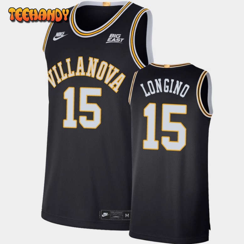 Men’s Villanova Wildcats Jordan Longino Navy Madness Retro Limited Jersey